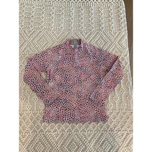 Garnet Hill Swim Top Rash Sun Guard Size Medium